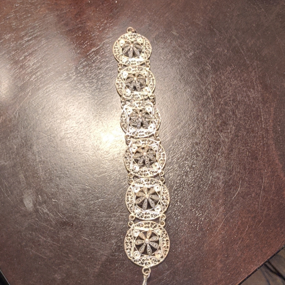 Silver bracelet